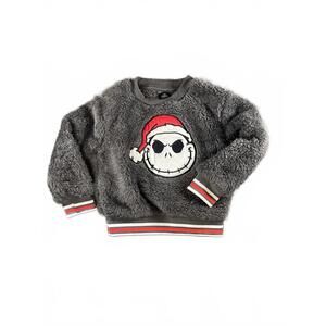 The Nightmare Before Christmas Jack Skellington Kids' Fuzzy Sweatshirt Size 2T